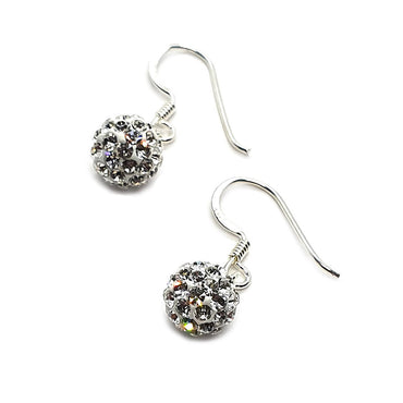 Sterling Silver & Crystal Earrings (E291CZT)