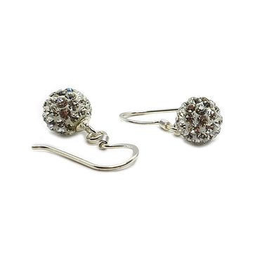 Sterling Silver & Crystal Earrings (E291CZT)