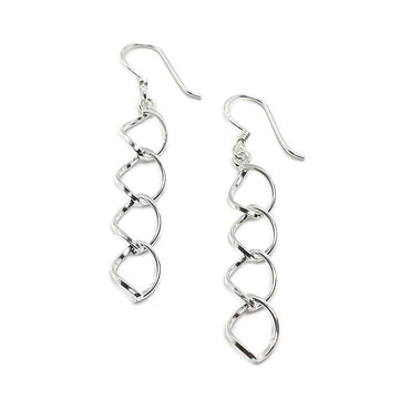 Sterling Silver Earrings (E296SVT)