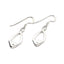 Sterling Silver & Blue Mother of Pearl "love heart" Earrings (E307BPT)