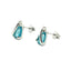 Sterling Silver & Blue Topaz Earrings (E675BTT)