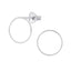 Sterling Silver Earrings (E737SVH)