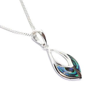 Sterling Silver & Abalone Pendant (P426ABT)